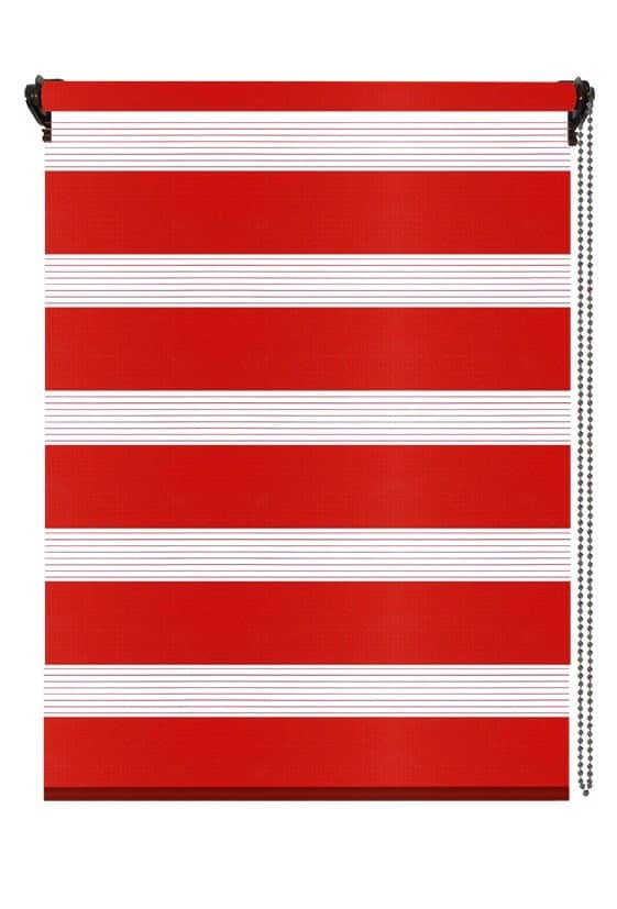 Day and Night plaine-red-rulouri-textile