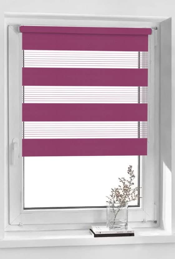 Day and Night rulouri plaine-fuchsia