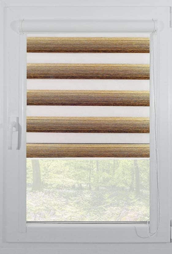 rolete textile day night casetate alb elegance-t110