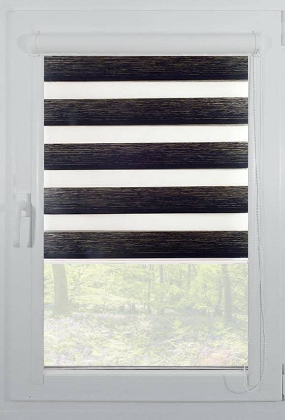 rolete textile day night casetate alb elegance-t118