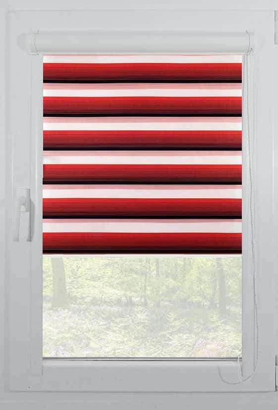 rolete textile day night casetate alb elegance-t119