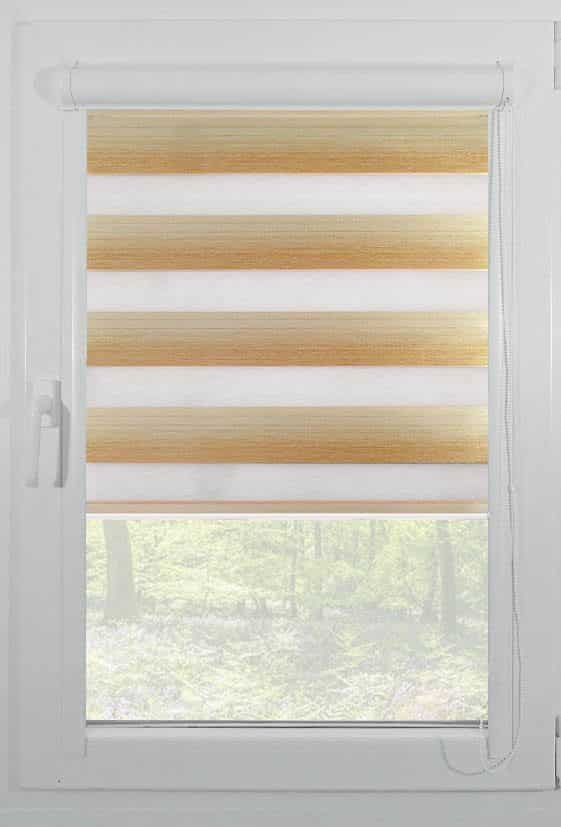 rolete textile day night casetate alb elite-t15