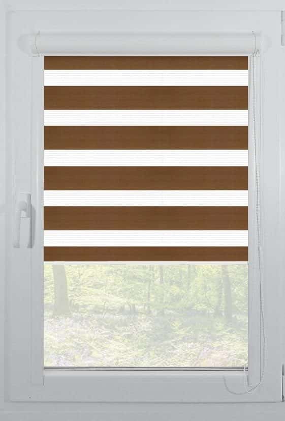 rolete textile day night casetate alb plaine mocha-min rolete textile day night casetate alb plaine mocha